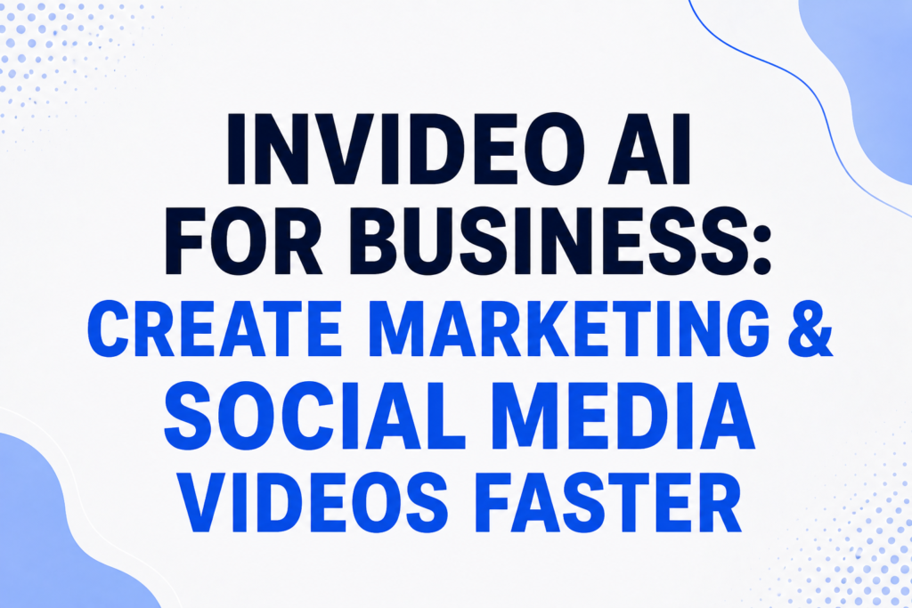 Discover how InVideo AI helps businesses and creators make marketing videos, social media content, ads, YouTube videos, voiceovers and AI-generated visuals faster.
