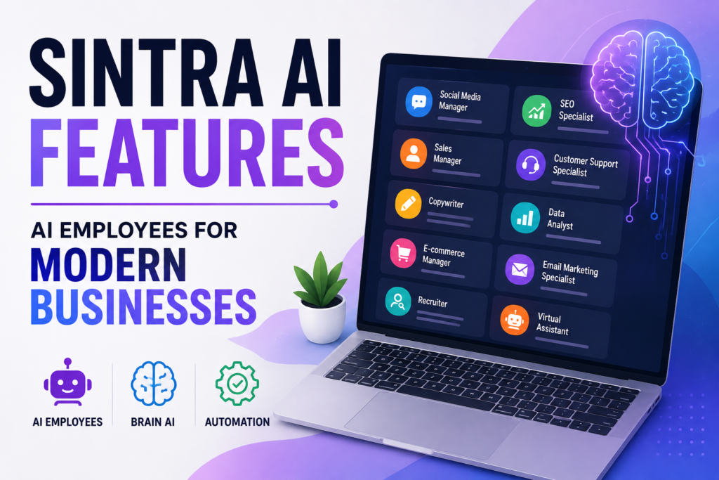 Sintra AI Features: AI Employees, Brain AI & Business Automation