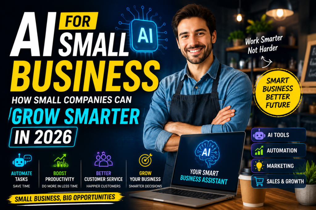 AI for Small Business: How Small Companies Can Grow Smarter in 2026