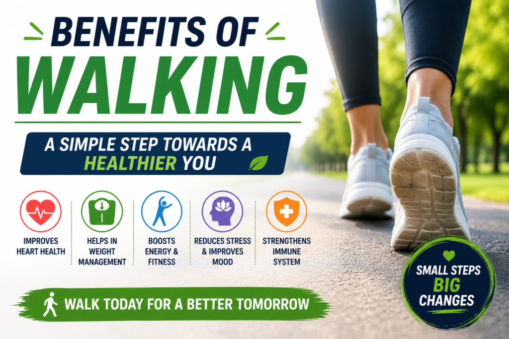Benefits of Walking: How Daily Walking Can Improve Your Health