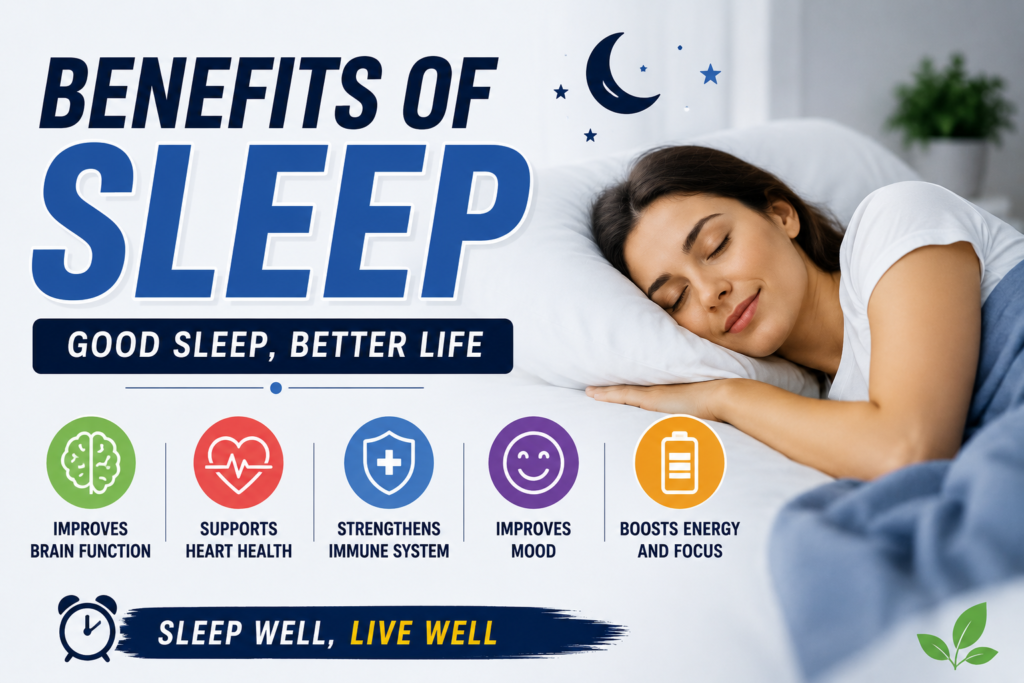 Benefits of Sleep: Why Good Sleep Is Important for Your Health