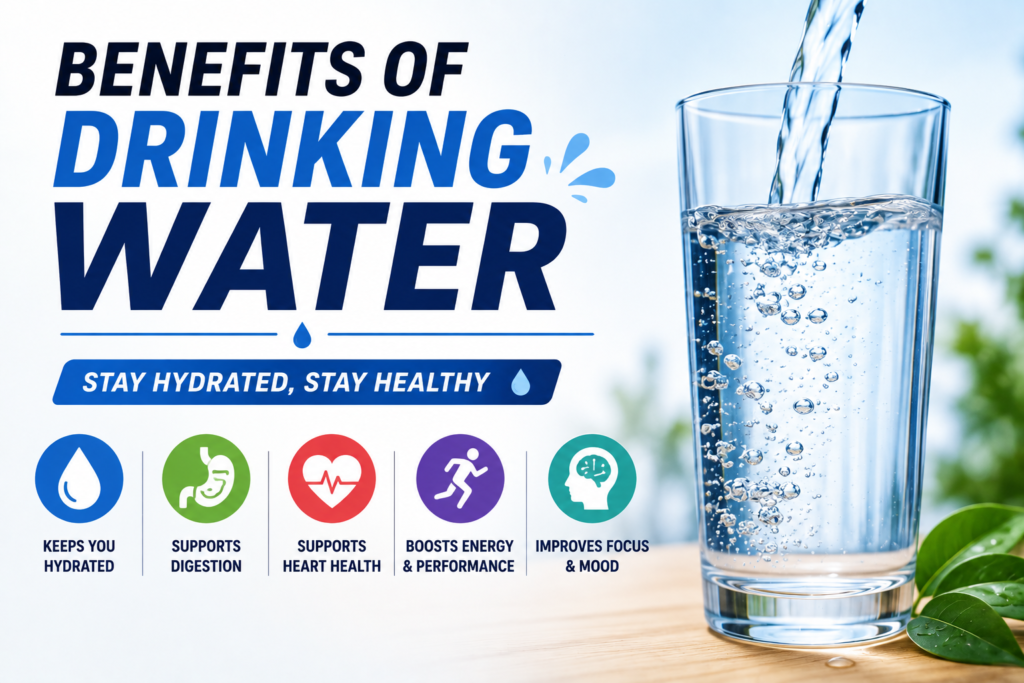 Benefits of Drinking Water: Why Hydration Is Important for Your Health