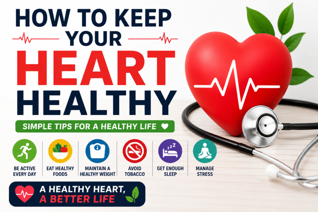 How to Keep Your Heart Healthy: 10 Simple Heart Health Tips
