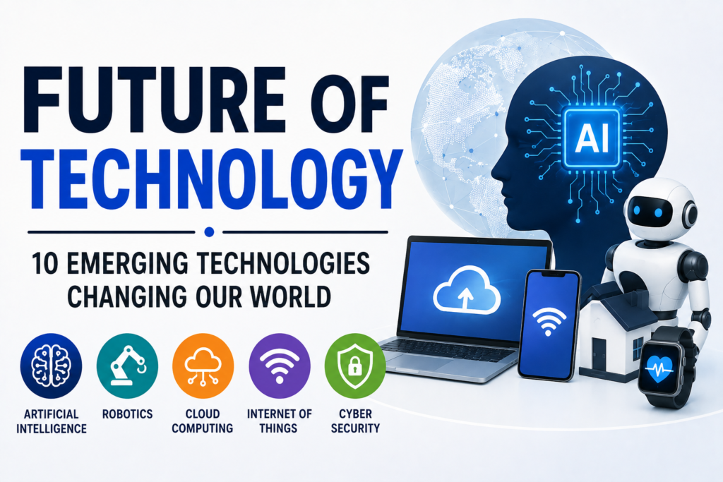 Future of Technology: 10 Emerging Technologies Changing the World