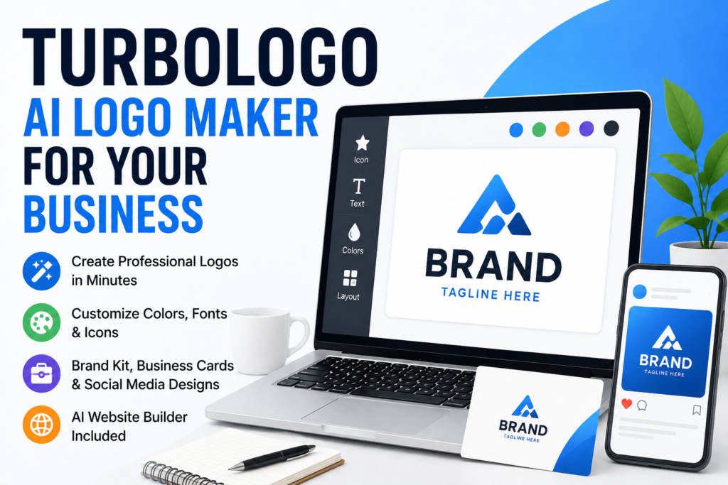 Turbologo: Benefits of Using an AI Logo Maker for Your Business