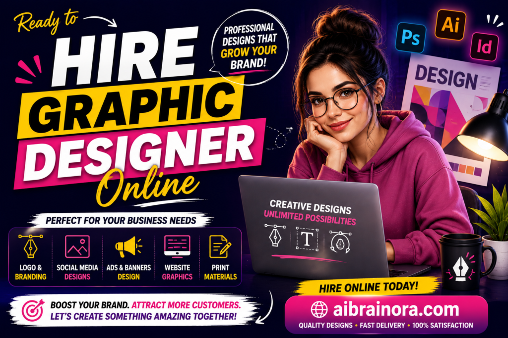 Hire Graphic Designer Online | Professional Design Services