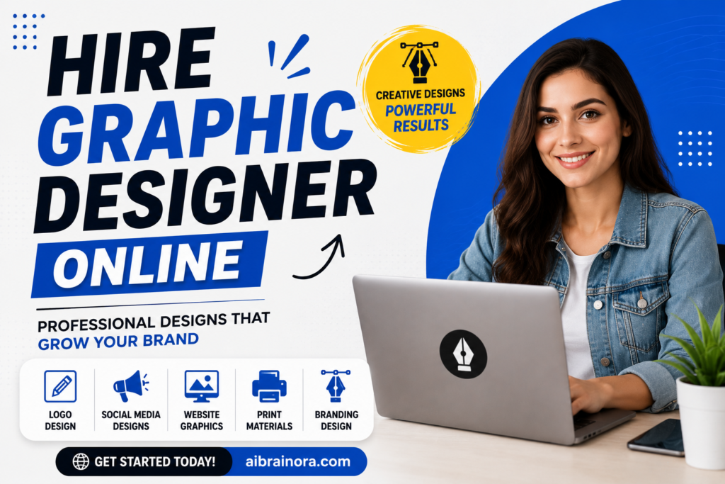 Hire Graphic Designer Online | Make Your Business Look Professional