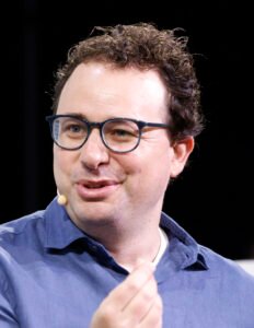 Dario Amodei, CEO of Anthropic, speaking on stage