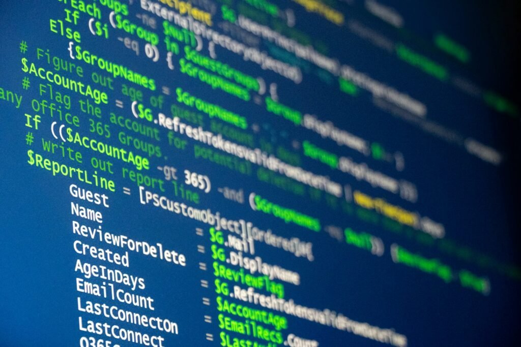 Code on a screen, illustrating how to install and use DeepSeek Harness as an AI coding agent